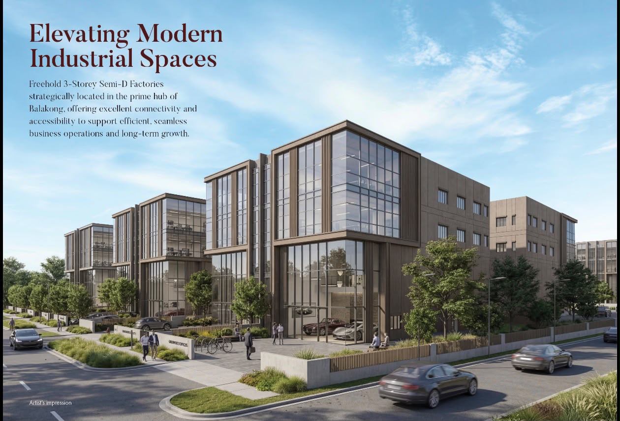 Balakong Freehold Industrial Park 项目参考图片